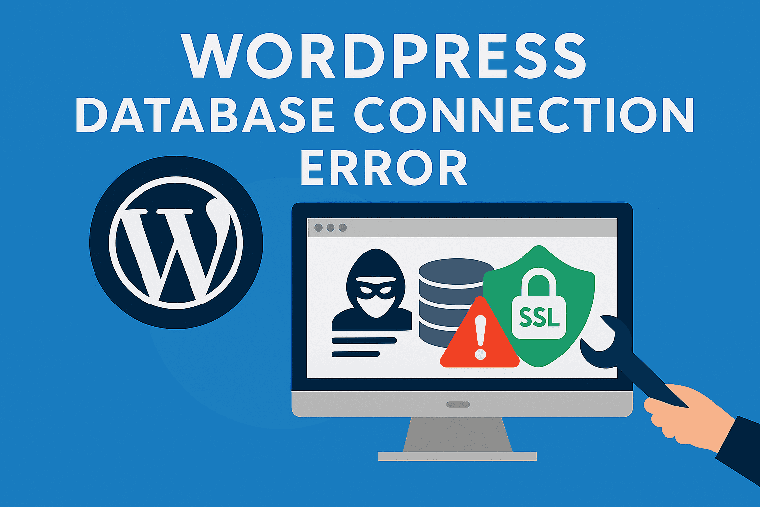 wordpress database connection issue