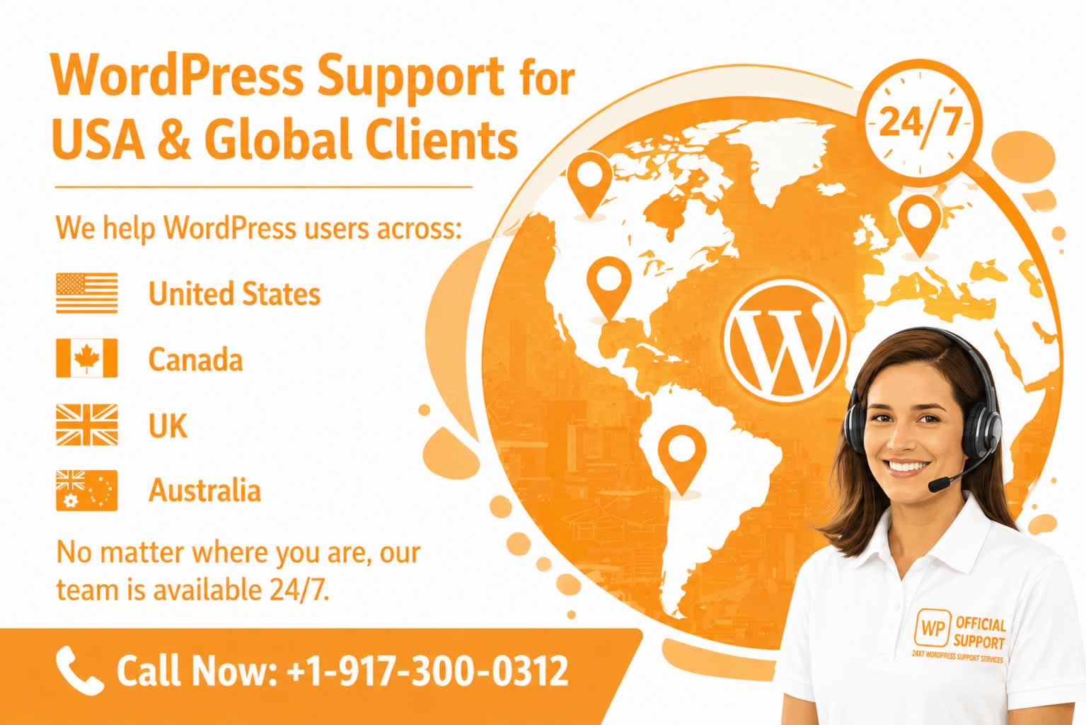 Global WordPress Support By WP Official Support